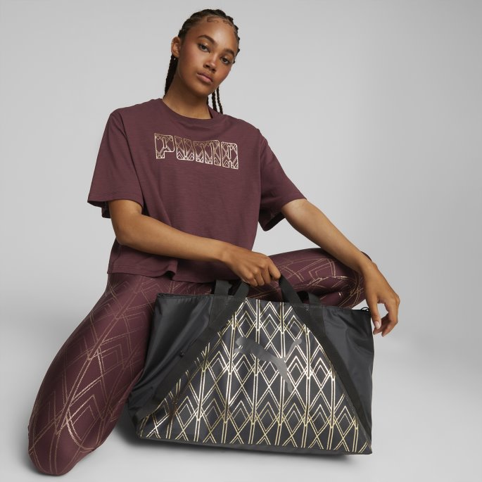 Black-deco Glam Essentials Training Shopper Puma På Tilbud