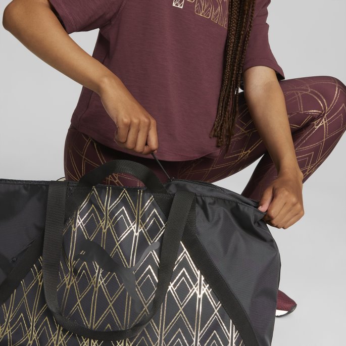 Black-deco Glam Essentials Training Shopper Puma På Tilbud