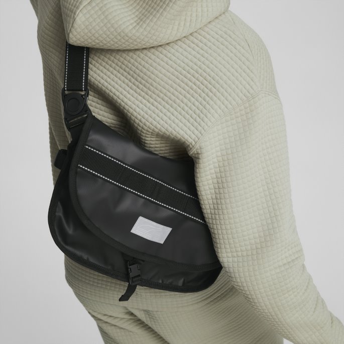 Edge Bike Messenger Bag Black Puma På Salg
