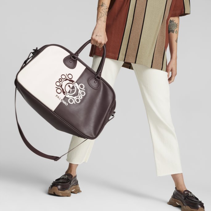 Puma På Tilbud X Palomo Grip Bag Fudge-hvit Svane