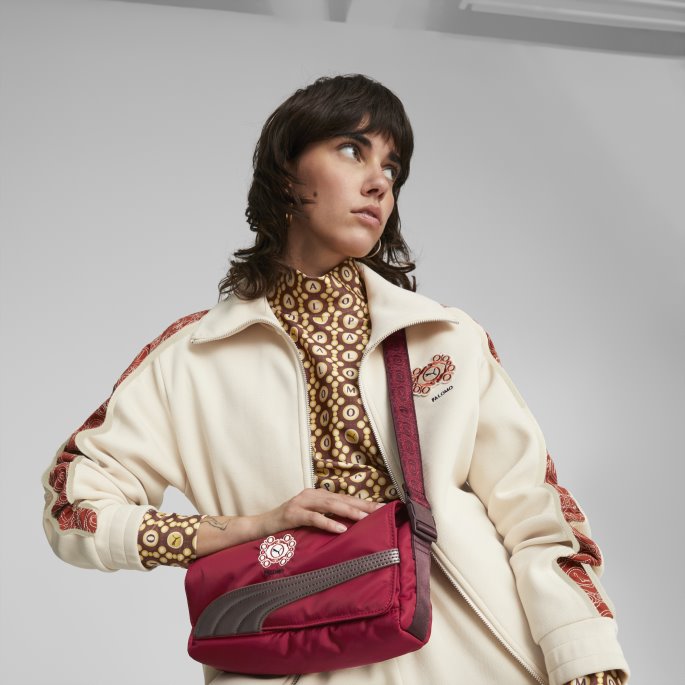 Puma På Tilbud X Palomo Cross Body Clutchveske Intens Rød-fudge
