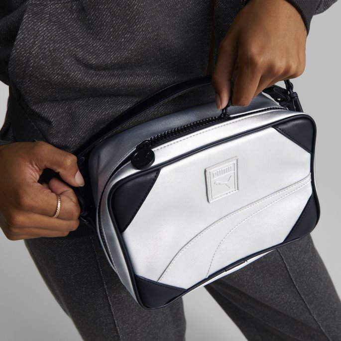 Metallic Sølv Originaler Mini Boks Bag Puma På Salg