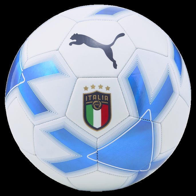 Italia Bur Fotball Hvit-antenne Blå Puma På Salg