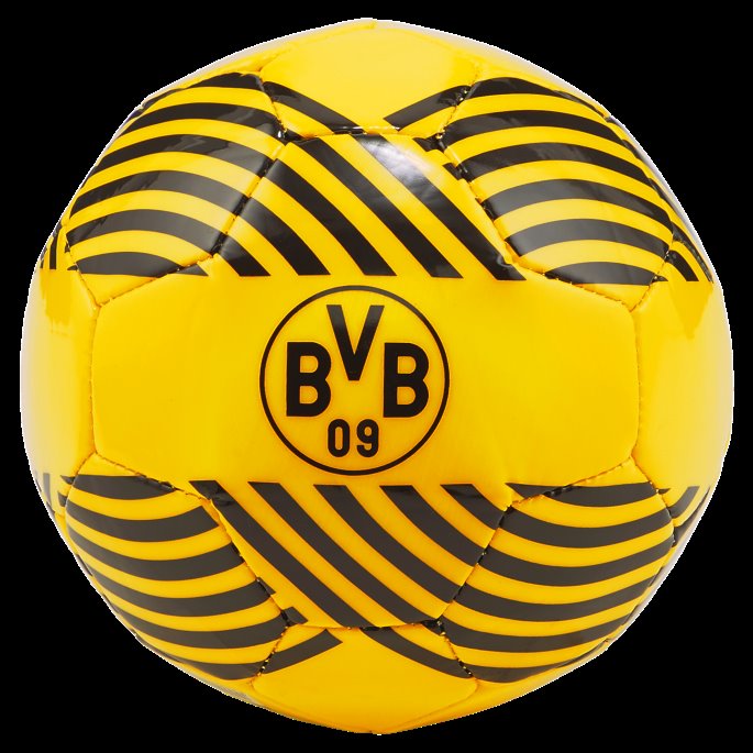 Cyber Gul-svart Borussia Dortmund Ftblcore Mini Fan Fotball Puma På Salg