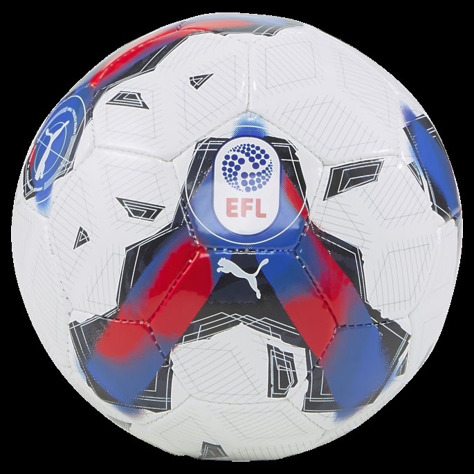 Puma På Tilbud Orbita 6 Efl Ms Mini Fotball Hvit-rød-lag Kraft Blå