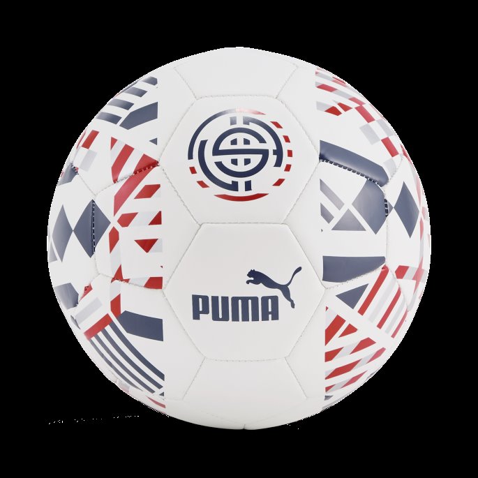 Hvit-peacoat-rød Fbtlcore Fan Ball Puma På Salg