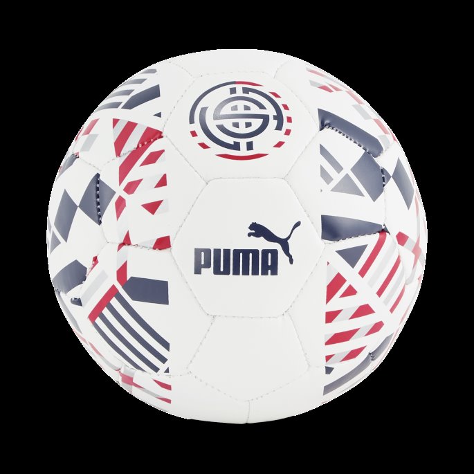 Puma På Salg Hvit-peacoat-rød Fbtlcore Mini Fan Ball