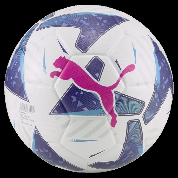 Puma På Salg Orbita Serie A (fifa Replica) Fotball Hvit-blå-solnedgang Glød