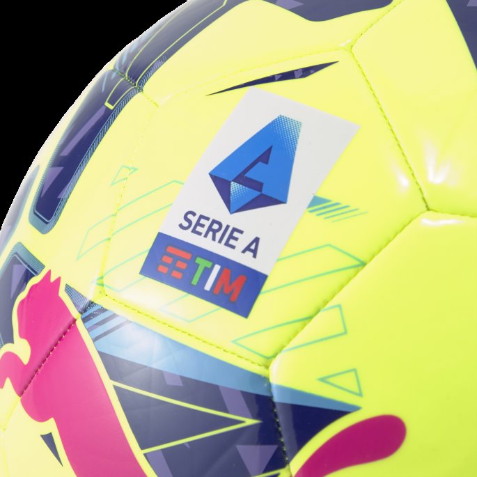 Sitron Tonic-blå-solnedgang Glød Puma På Tilbud Orbita Serie A Maskinsydd Minifotball