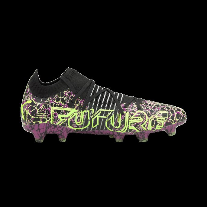 Puma På Salg Ultra Magenta-svart-grønn Glare Future Z 1.2 Fg-ag Fotballsko For Menn