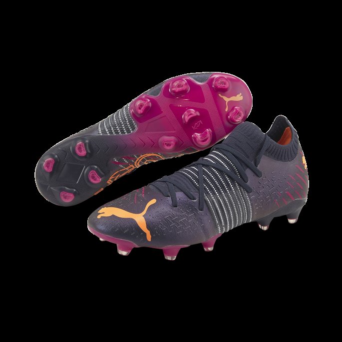 Parisian Night-citrus-fuchsia Future Z 1.2 Fg-ag Fotballsko For Menn Puma På Salg
