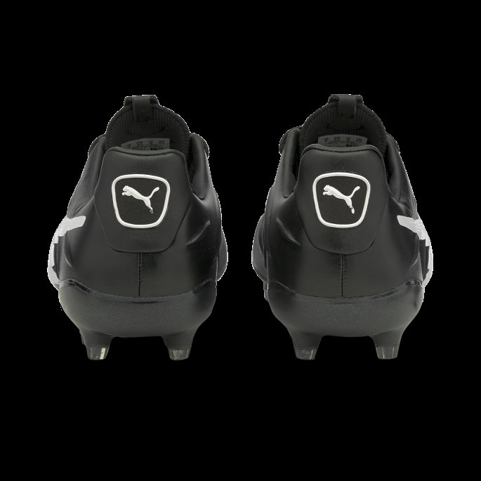 King Platinum 21 Fg-ag Unisex Fotballsko Svart-hvit Puma På Salg