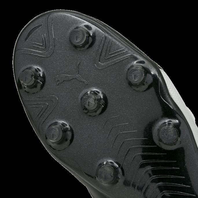 King Platinum 21 Fg-ag Unisex Fotballsko Svart-hvit Puma På Salg