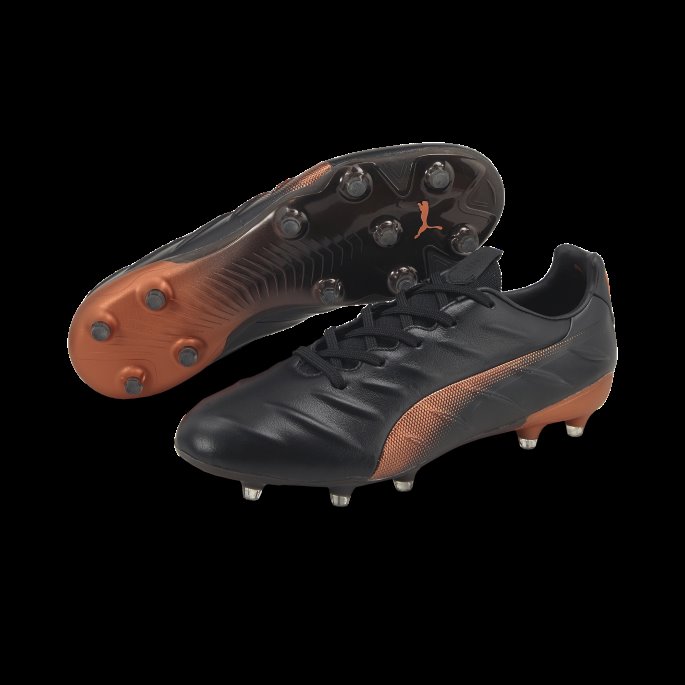 Svart-neon Sitrus King Platinum 21 Fg-ag Unisex Fotballsko Puma På Salg