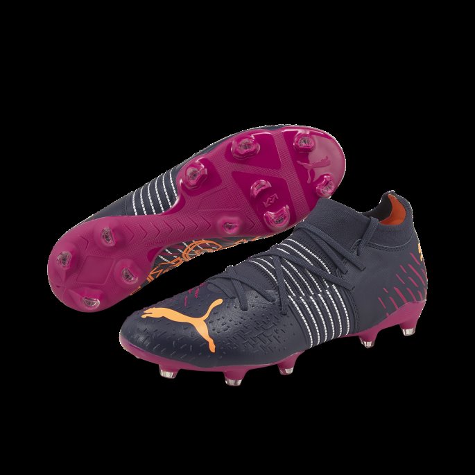 Future Z 3.2 Fg-ag Fotballsko Herre Parisian Night-citrus-fuchsia Puma På Salg