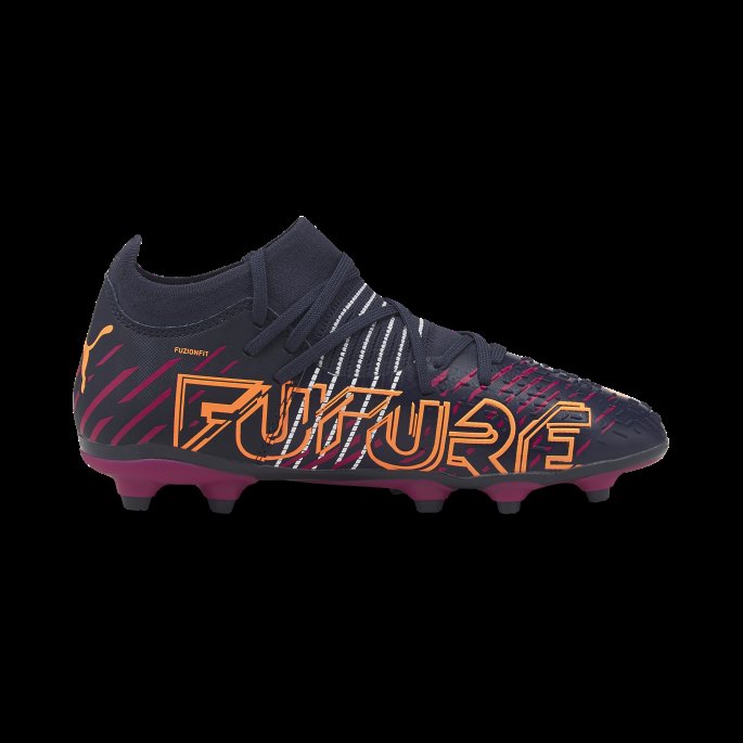 Future Z 3.2 Fg-ag Fotballsko For Ungdom Parisian Night-citrus-fuchsia Puma På Salg
