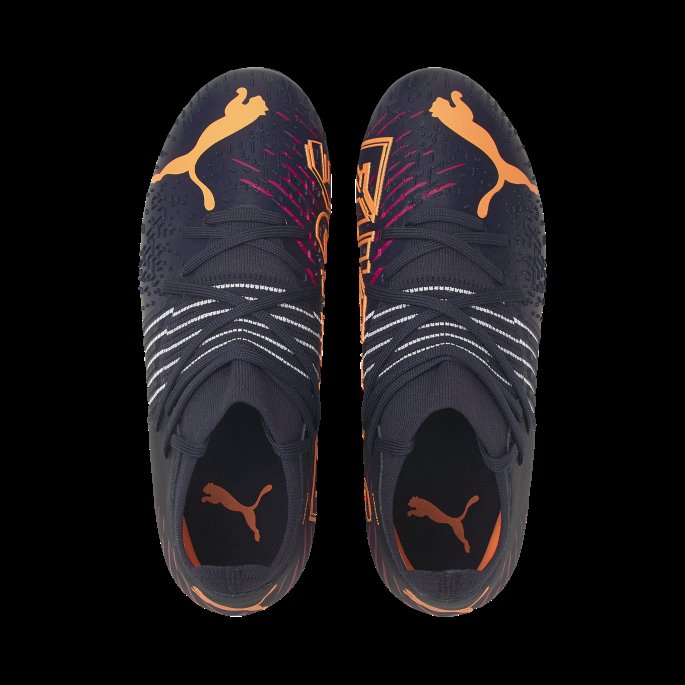 Future Z 3.2 Fg-ag Fotballsko For Ungdom Parisian Night-citrus-fuchsia Puma På Salg