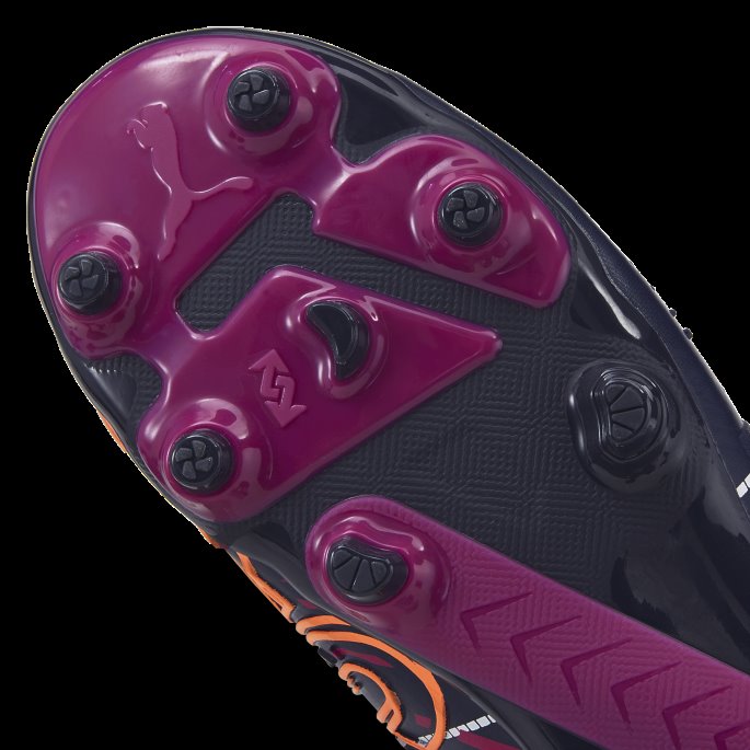 Future Z 3.2 Fg-ag Fotballsko For Ungdom Parisian Night-citrus-fuchsia Puma På Salg