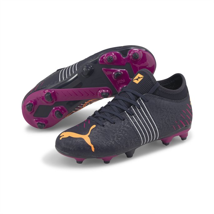Parisian Night-citrus-fuchsia Future Z 4.2 Fg-ag Ungdomsfotballsko Puma På Salg