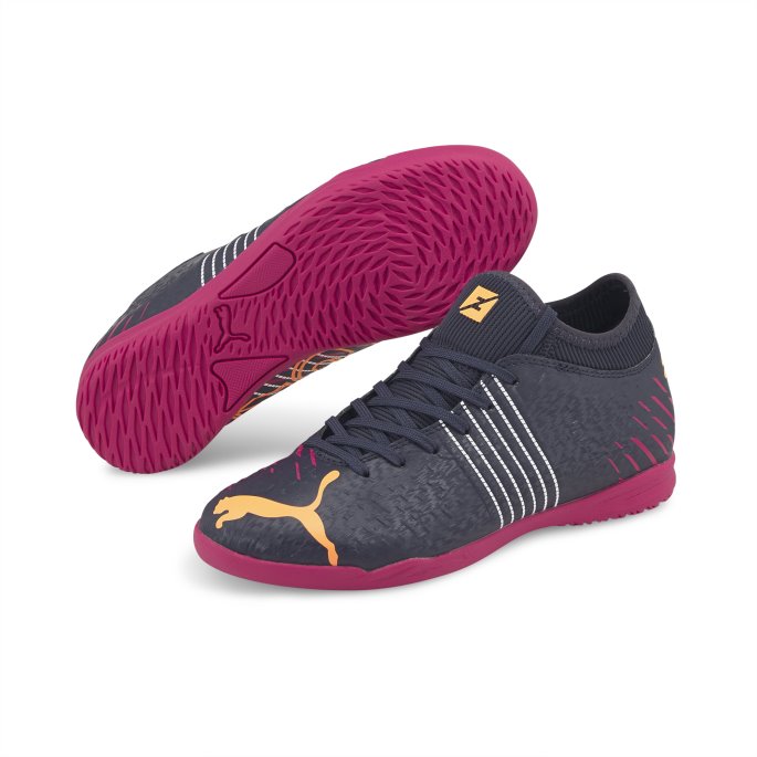 Future Z 4.2 It Ungdomsfotballsko Parisian Night-citrus-fuchsia Puma På Salg