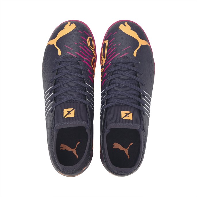 Future Z 4.2 It Ungdomsfotballsko Parisian Night-citrus-fuchsia Puma På Salg