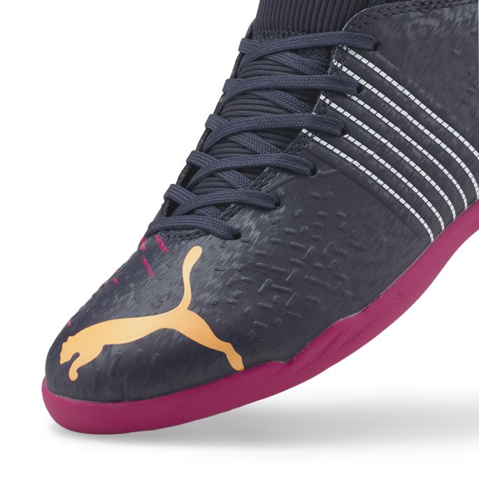 Future Z 4.2 It Ungdomsfotballsko Parisian Night-citrus-fuchsia Puma På Salg