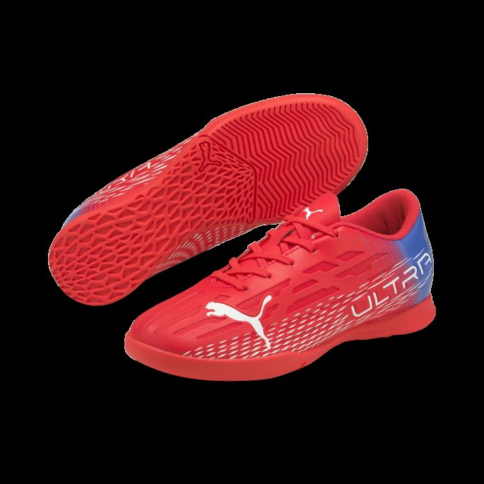 Puma På Tilbud Sunblaze-white-bluemazing Ultra 4.3 It Fotballsko For Ungdom