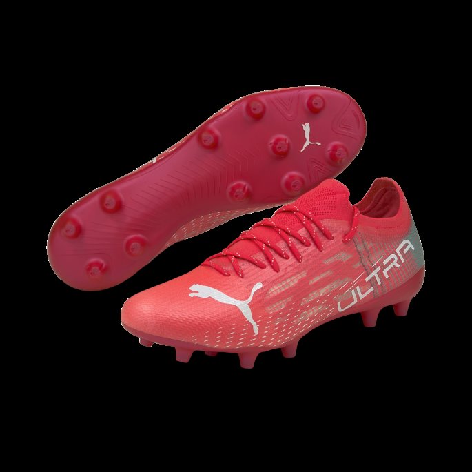 Sunblaze-white-elektro Aqua Puma På Salg Ultra 1.3 Fg-ag Fotballsko For Kvinner