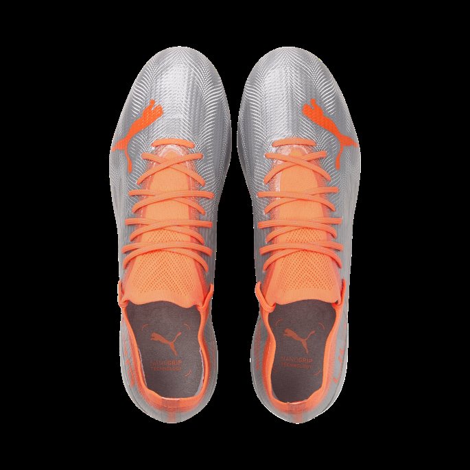 Diamant Sølv-neon Sitrus Ultra 1.4 Fg-ag Unisex Fotballsko Puma På Salg