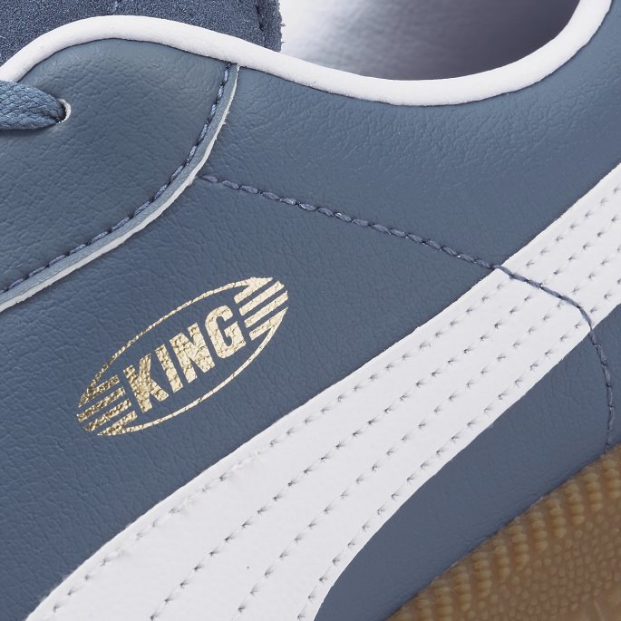 King 21 It Fotballsko Kveld Himmelhvit-gum Puma På Salg