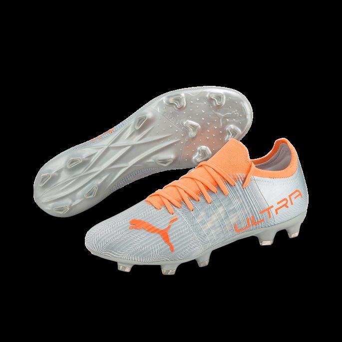 Diamant Sølv-neon Sitrus Ultra 3.4 Fg-ag Fotballsko For Menn Puma På Salg