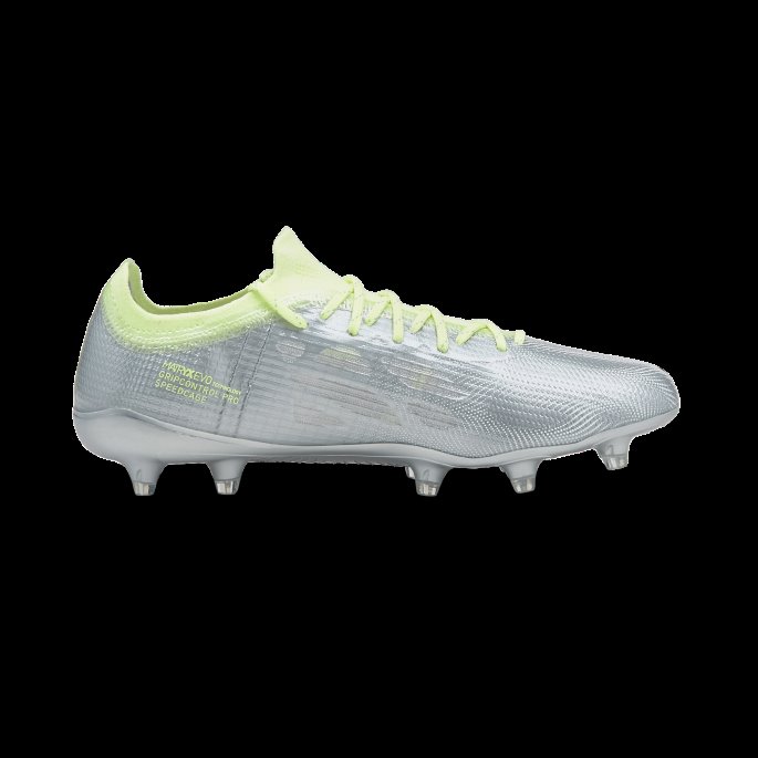 Puma På Tilbud Diamant Silver-fizzy Light Ultra 1.4 Fg-ag Fotballklosser For Kvinner