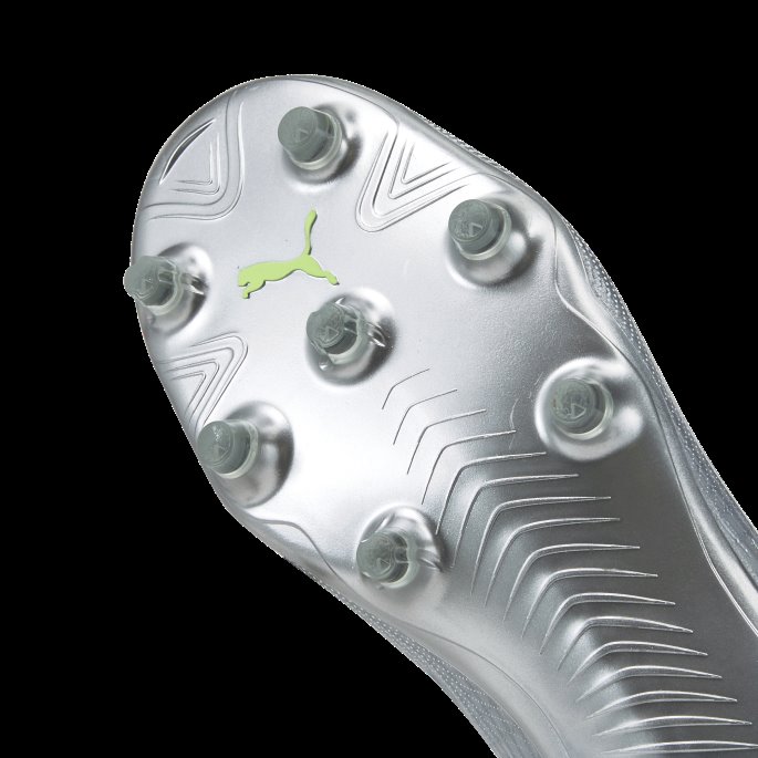 Puma På Tilbud Diamant Silver-fizzy Light Ultra 1.4 Fg-ag Fotballklosser For Kvinner