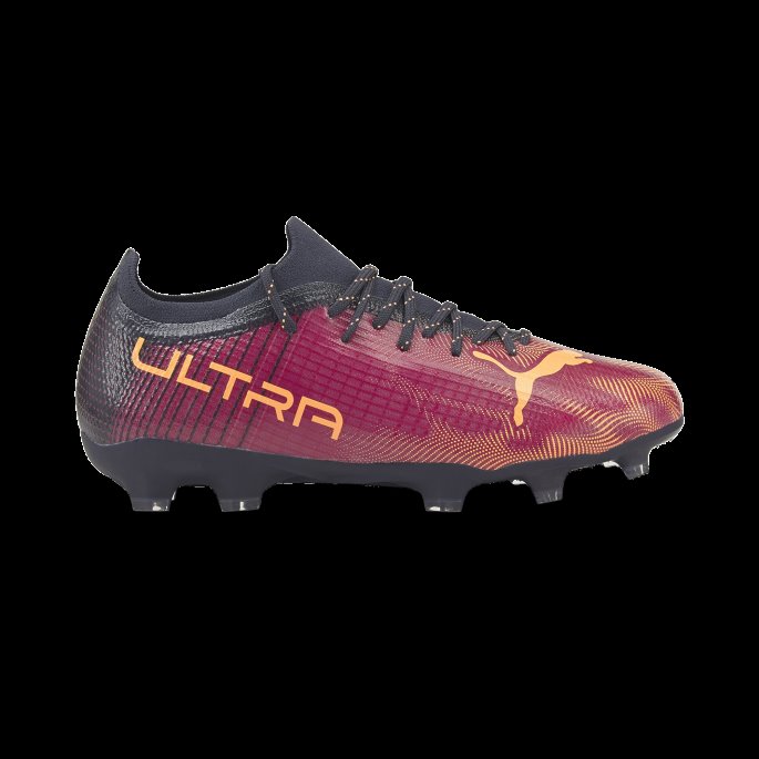 Ultra 2.4 Fg-ag Fotballsko For Ungdom Fuchsia-sitrus-parisisk Nattpuma På Salg
