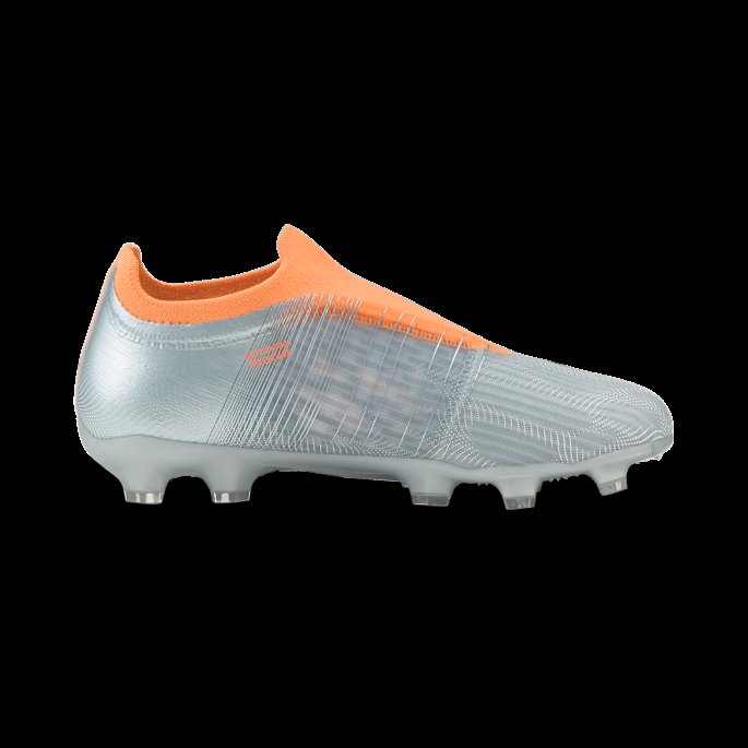 Ultra 3.4 Fg-ag Fotballsko Store Barn Puma På Tilbud Diamant Sølv-neon Sitrus