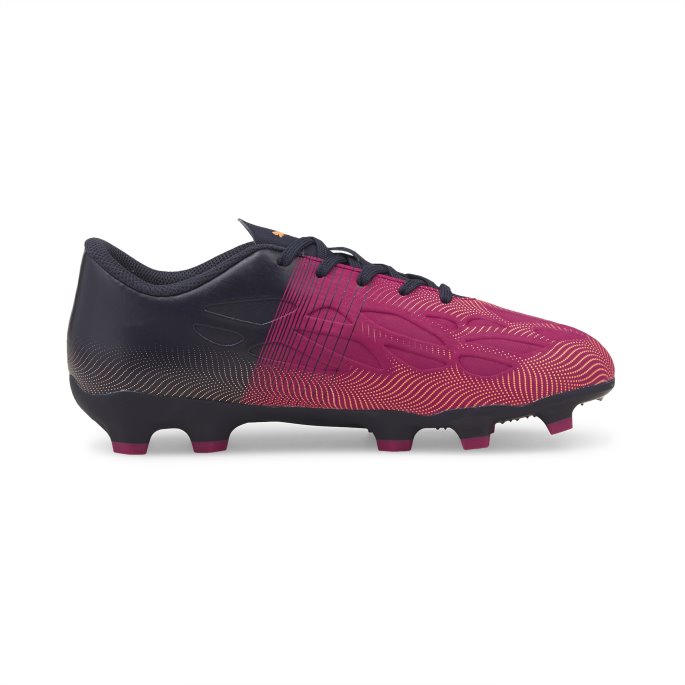 Ultra 4.4 Fg-ag Fotballsko For Ungdom Fuchsia-sitrus-parisisk Nattpuma På Salg