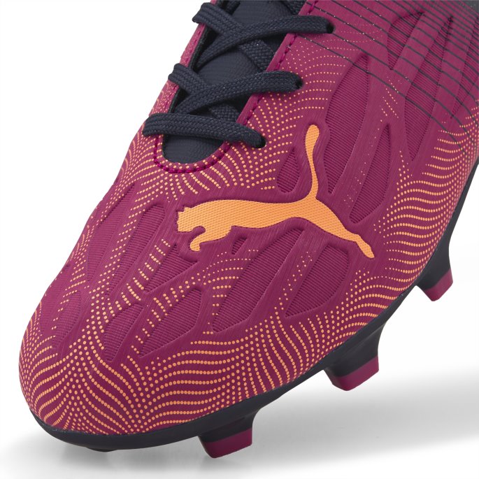 Ultra 4.4 Fg-ag Fotballsko For Ungdom Fuchsia-sitrus-parisisk Nattpuma På Salg