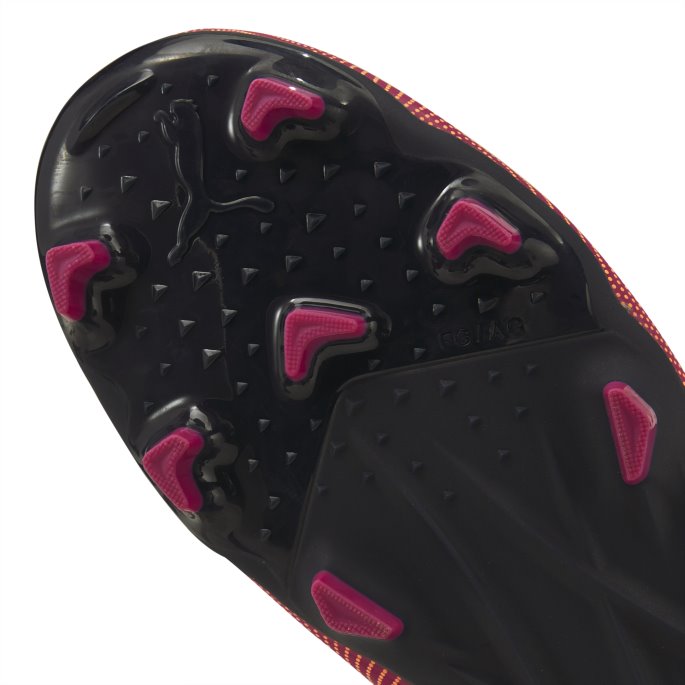 Ultra 4.4 Fg-ag Fotballsko For Ungdom Fuchsia-sitrus-parisisk Nattpuma På Salg