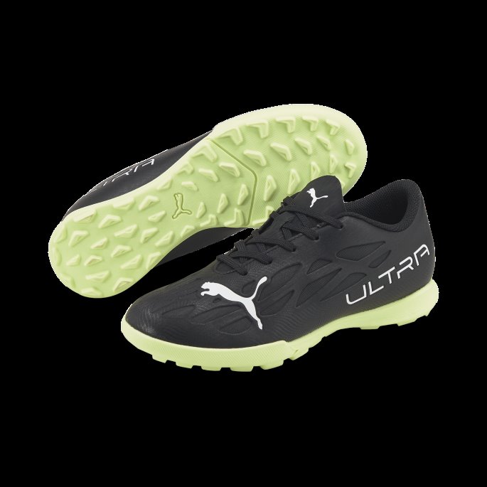 Puma På Tilbud Svart-hvit-fizzy Light Ultra 4,4 Tt Fotballsko For Ungdom