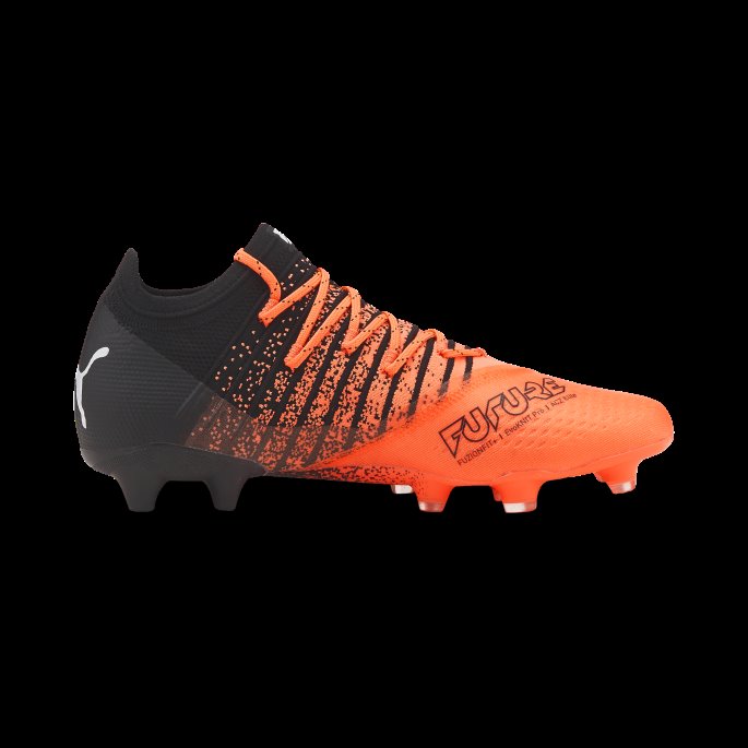Neon Sitrus-svart-hvit Puma På Salg Future Z 1.3 Fg-ag Unisex Fotballsko