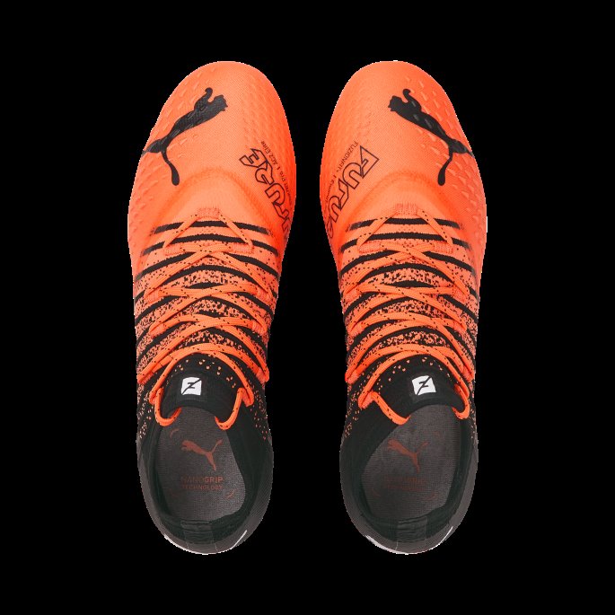 Neon Sitrus-svart-hvit Puma På Salg Future Z 1.3 Fg-ag Unisex Fotballsko
