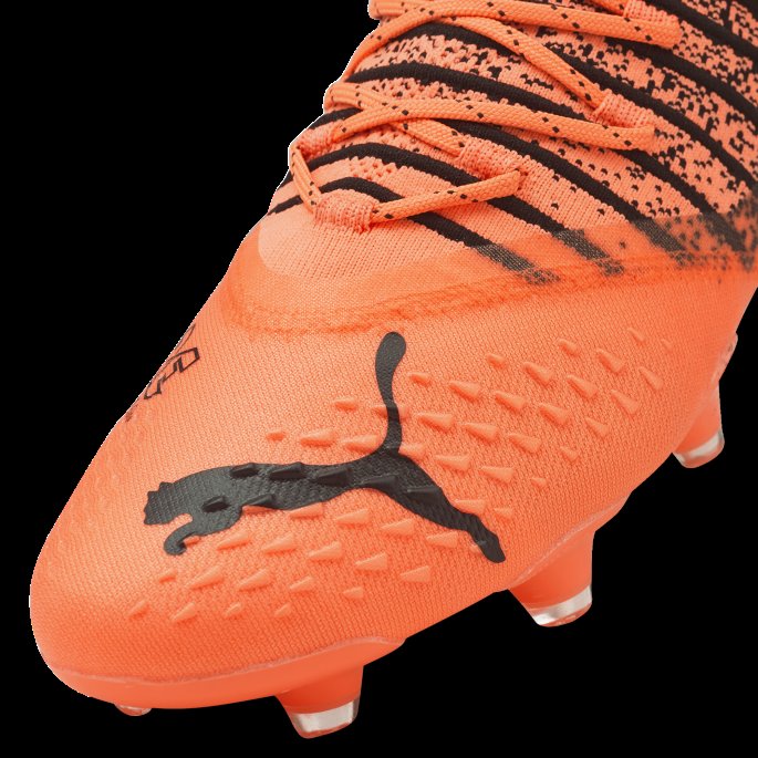 Neon Sitrus-svart-hvit Puma På Salg Future Z 1.3 Fg-ag Unisex Fotballsko