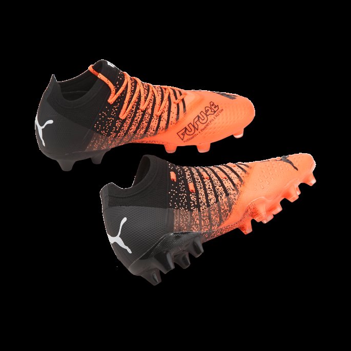 Neon Sitrus-svart-hvit Puma På Salg Future Z 1.3 Fg-ag Unisex Fotballsko