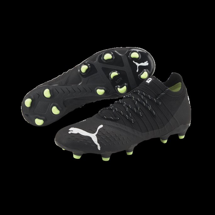 Puma På Tilbud Svart-hvit-fizzy Light Future Z 1.3 Fg-ag Unisex Fotballsko