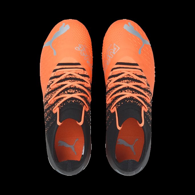 Future Z 3.3 Fg-ag Fotballsko Store Barn Puma På Salg Neon Sitrus-diamant Sølv-svart