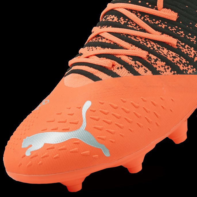 Future Z 3.3 Fg-ag Fotballsko Store Barn Puma På Salg Neon Sitrus-diamant Sølv-svart