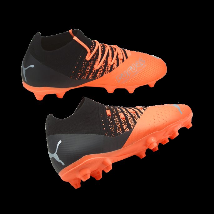 Future Z 3.3 Fg-ag Fotballsko Store Barn Puma På Salg Neon Sitrus-diamant Sølv-svart