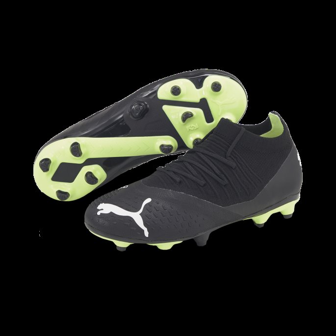 Svart-hvit-fizzy Light Future 3.3 Fg-ag Fotballsko For Ungdom Puma På Salg