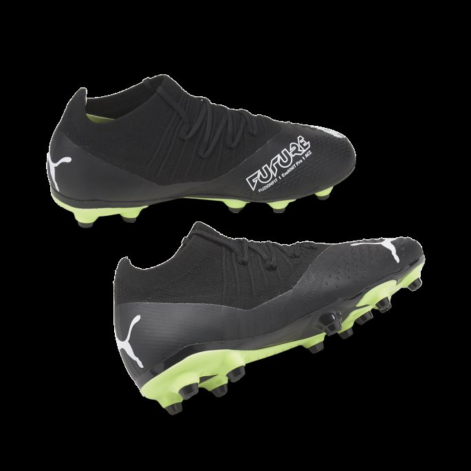 Svart-hvit-fizzy Light Future 3.3 Fg-ag Fotballsko For Ungdom Puma På Salg