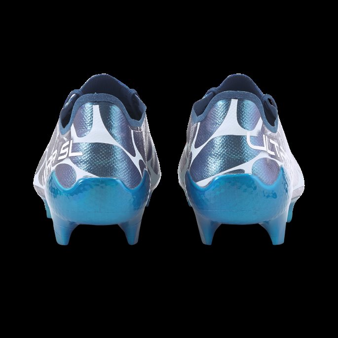 Puma På Tilbud Ultra Sl Glow Fg Fotballsko Herre Limoges-hvit-arctic Is-blå